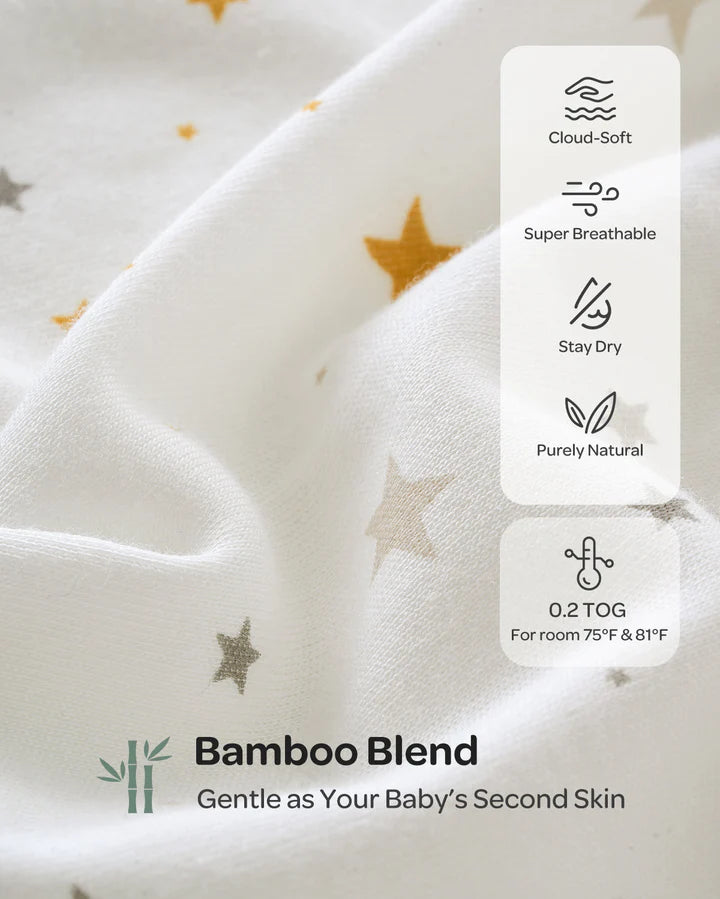 Momcozy Easy Swaddle Wrap 0-3m - Wonder Star