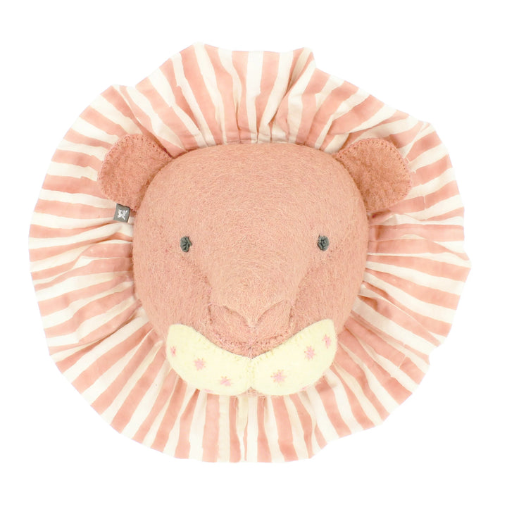Fiona Walker Lion with Vintage Ruff Head Mini - Pink