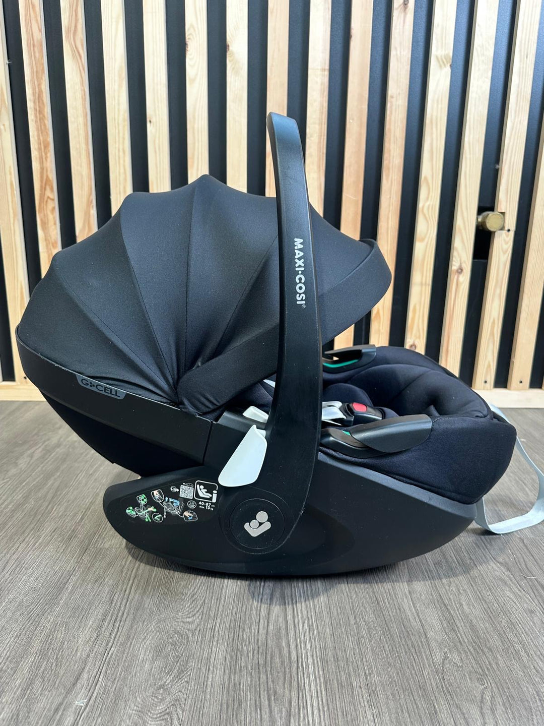 PRE LOVED Maxi-Cosi Pebble 360 Pro Car Seat - Twillic Black