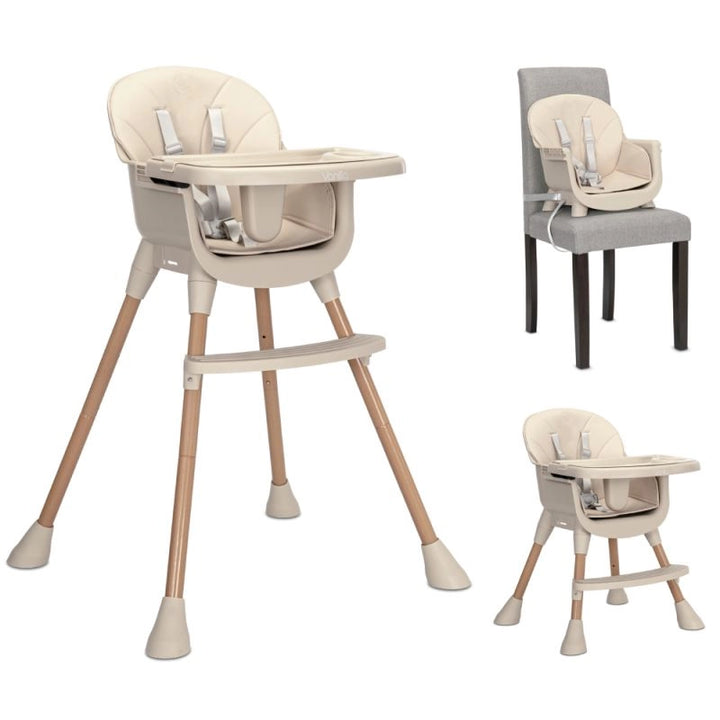 Lorelli Vanilla 3in1 Baby Highchair - Beige