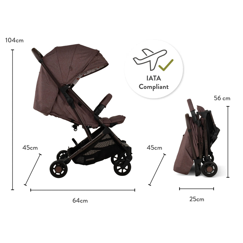 Cosatto Yo! Compact Stroller - Bear Hug