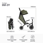 SmarTrike Wonder Max Stroller Trike - Sage/Olive