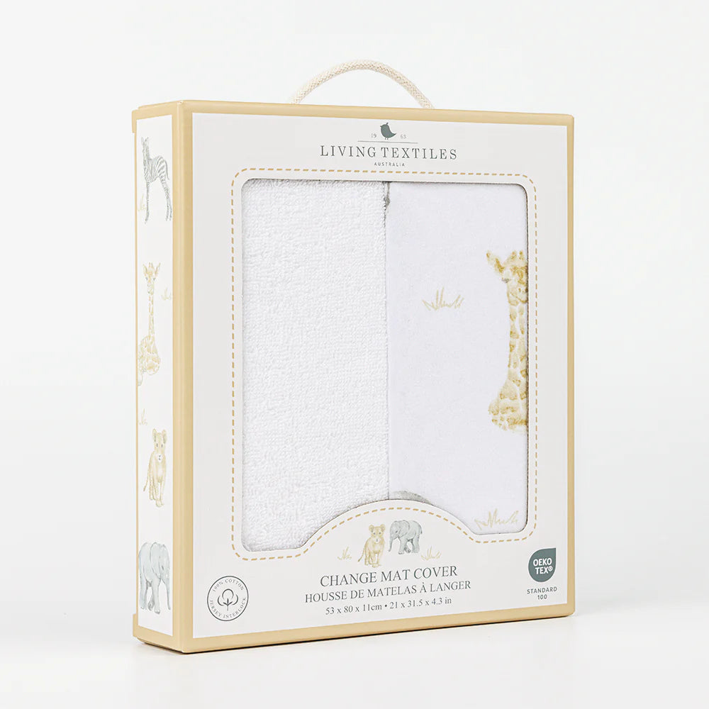 Living Textiles Changing Mat Cover - Savannah Babies