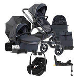 iCandy Peach 7 All Terrain Pushchair & Maxi-Cosi Pebble 360 Pro2 Bundle - Storm