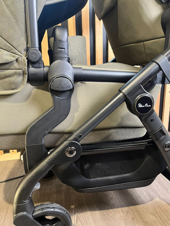 PRE LOVED Silver Cross Wave Double Travel System - Cedar