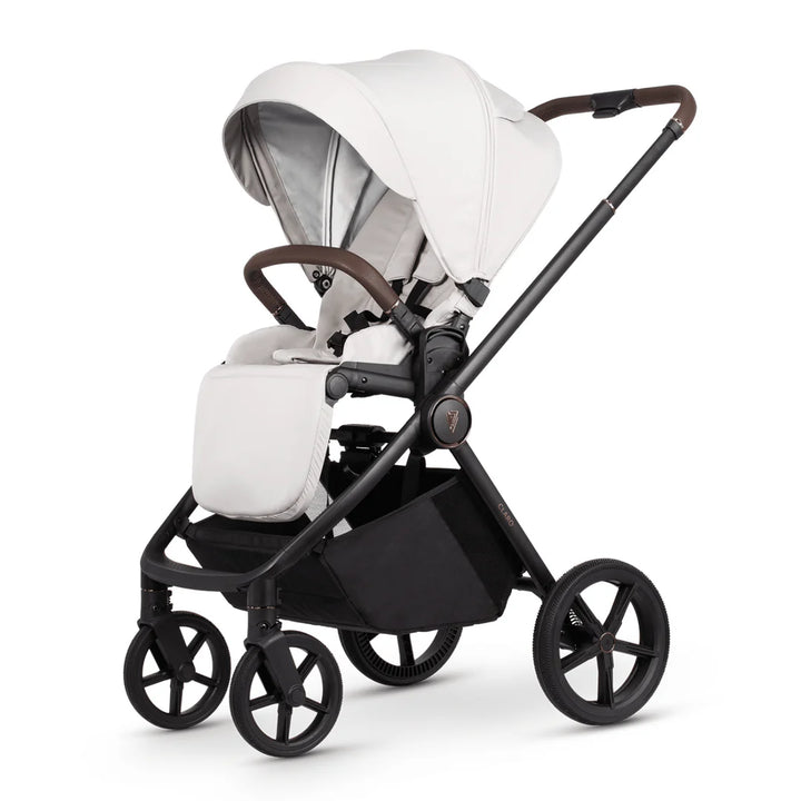 Venicci Claro 4in1 Travel System Inc Cabriofix I Size & Base Bundle - Vanilla