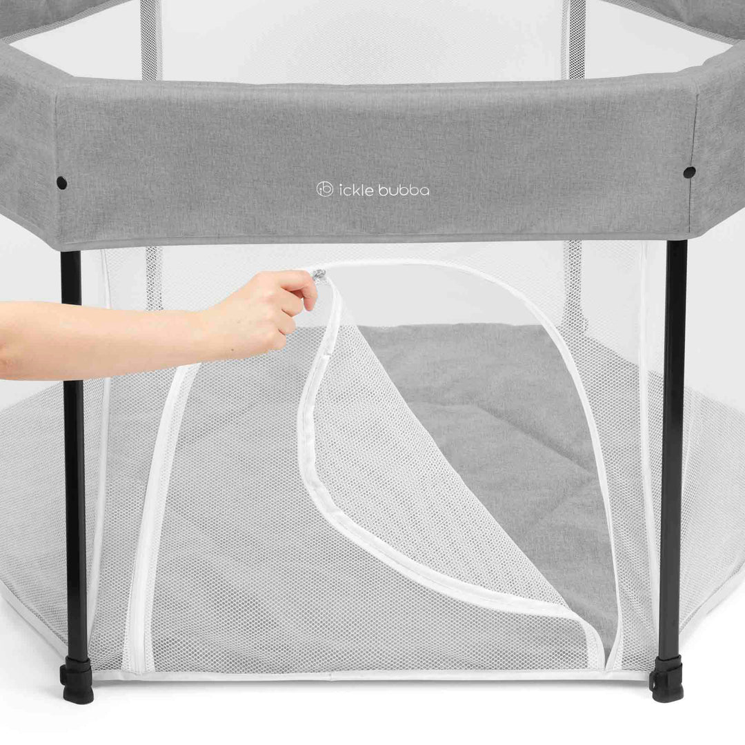 Ickle Bubba Fiesta Pop Up Play Pen - Space Grey