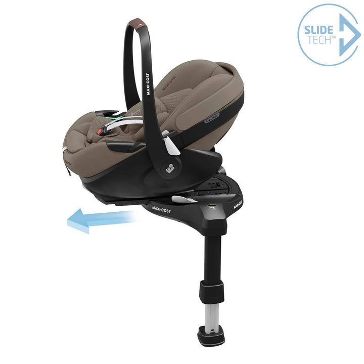 Maxi-Cosi Fame 14 Piece Premium Travel System + Home Bundle - Twillic Truffle/Black