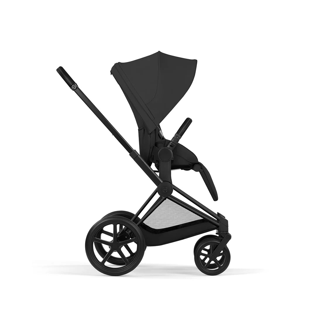 Cybex Priam Comfort Ultimate Cloud T Plus Travel System Bundle - Sepia Black/Black