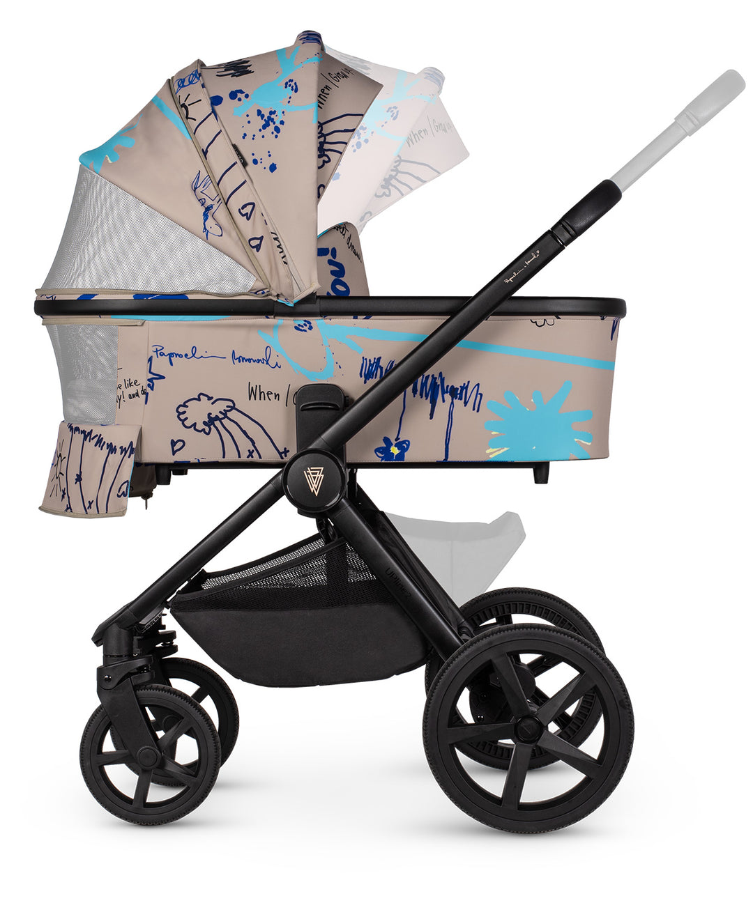 Venicci Upline2 4in1 Travel System Inc 360 Base - Special Edition Draft Beige