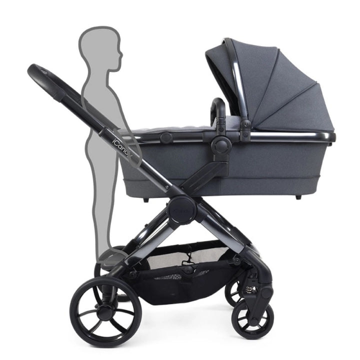 iCandy Peach 7 Complete Pushchair Complete Bundle-Phantom/Truffle