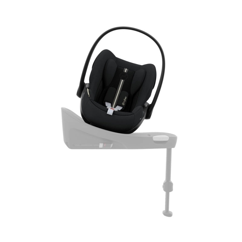 CYBEX eGazelle S Pushchair + Cloud G Luxury Travel System Bundle - Moon Black