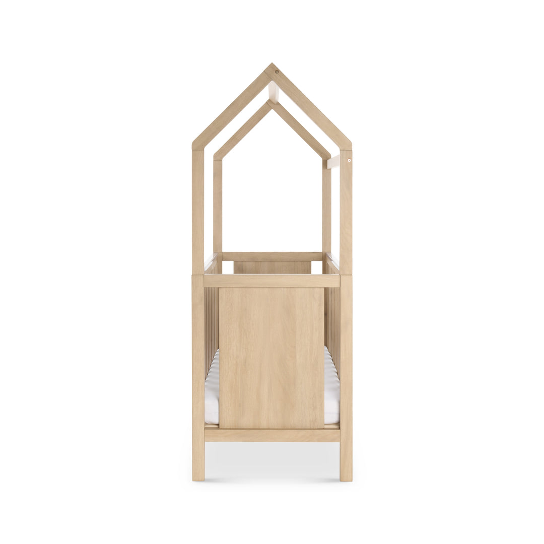 Tutti Bambini Casa 3 in 1 Mini Cot Bed 120 x 60cm - Harvest Oak