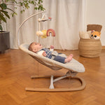 EX DISPLAY Chicco Zen Wave Rocker – Wooden Grey