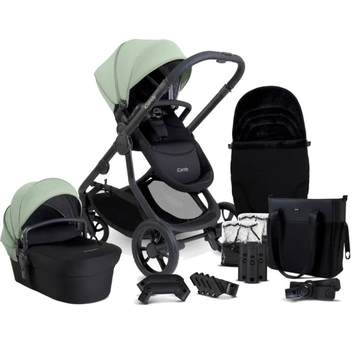 EX DISPLAY iCandy Orange 4 Pushchair Bundle - Pistachio