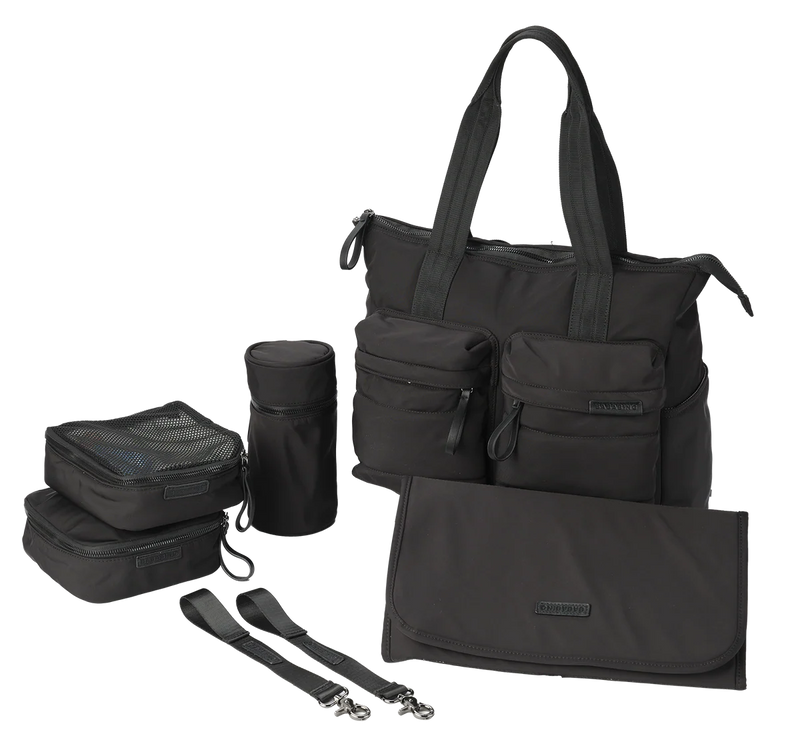 Bababing Rosy Tote Changing Bag - Black