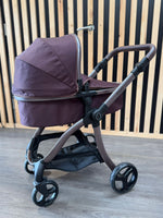 EX DISPLAY egg x Roma Dolls Pram - Mulberry