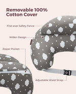 Momcozy Multifunctional and Adjustable 100% Cotton Nursing Pillow