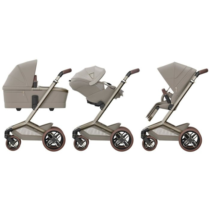 Maxi-Cosi Fame Pushchair & Carrycot - Sapphire Sand (2026 Model)