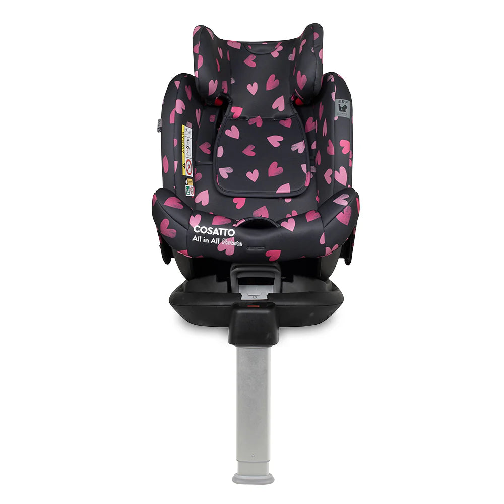 Cosatto All in All 360 Rotate Car Seat - Charcoal Lighthearted