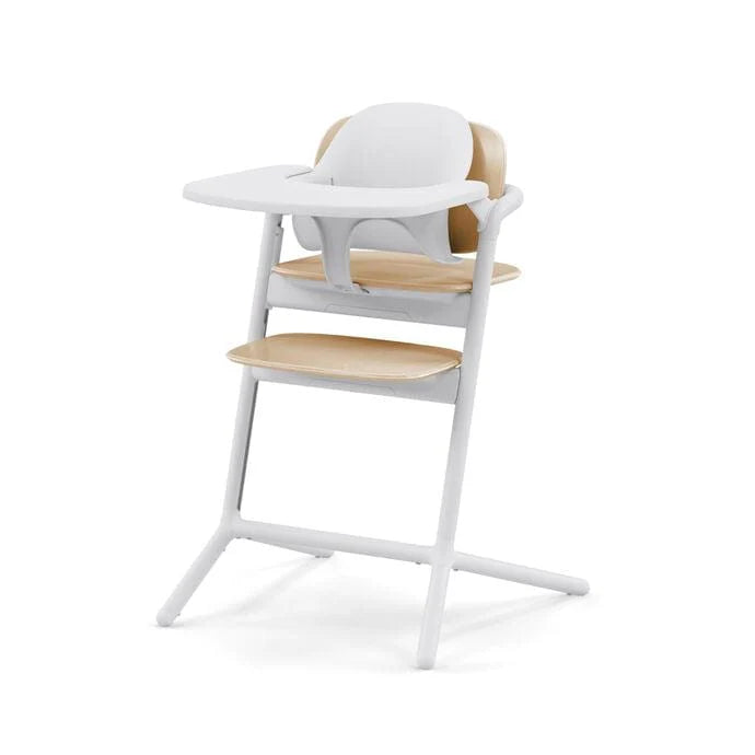 Cybex Lemo 4in1 Highchair Bundle - Sand White