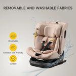 JoviKids Ranger TT 360 Spin All-Stage i-Size Car Seat – Rosewood