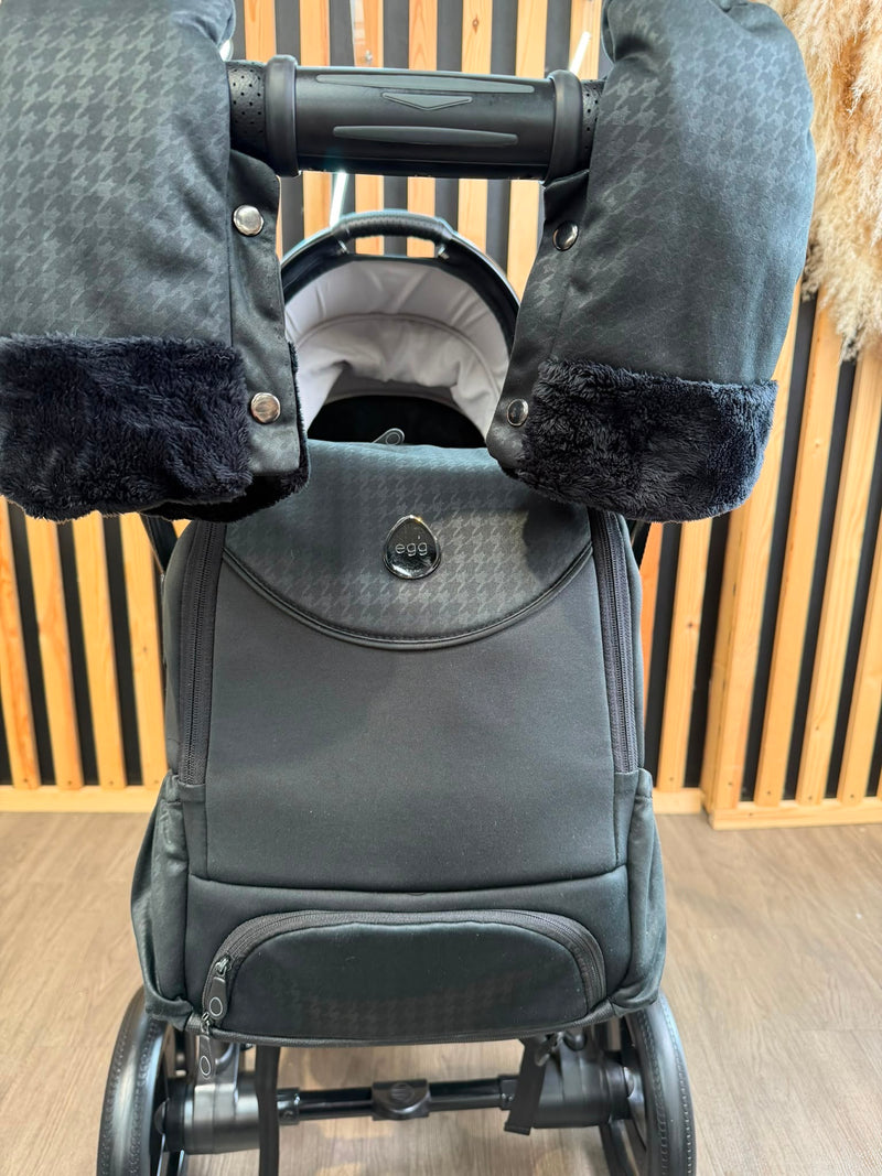 PRE LOVED egg3 Travel System - Houndstooth Black