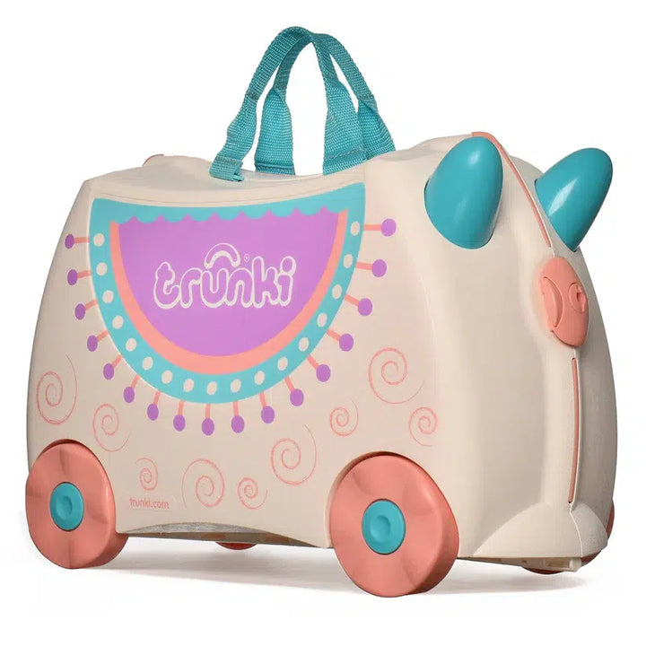 Trunki Ride-On Suitcase - Lola The Lama
