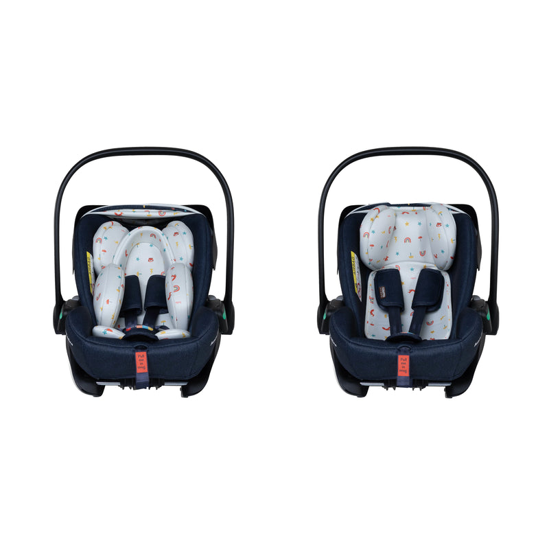 Cosatto Wow 3 Rotate & Recline Cozy Bundle - Doodle Days