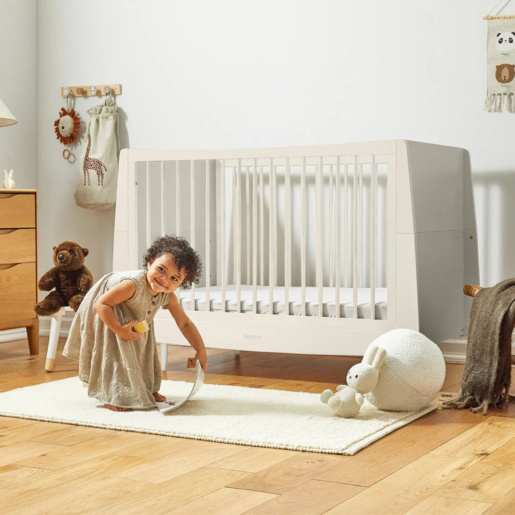 SnuzKot Skandi Cot Bed - Cashmere