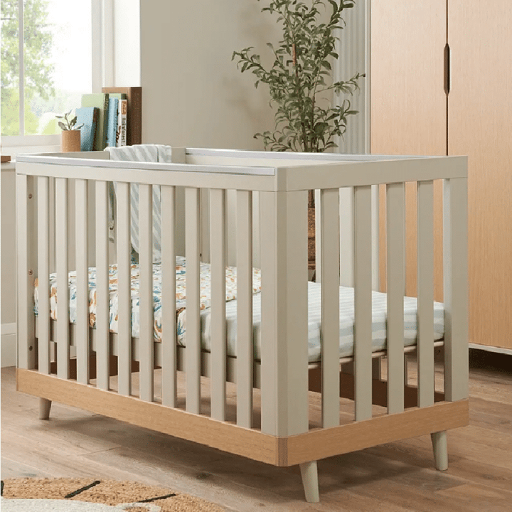 Tutti Bambini Hygge Mini 3 Piece Room Set – Light Oak/White Sand