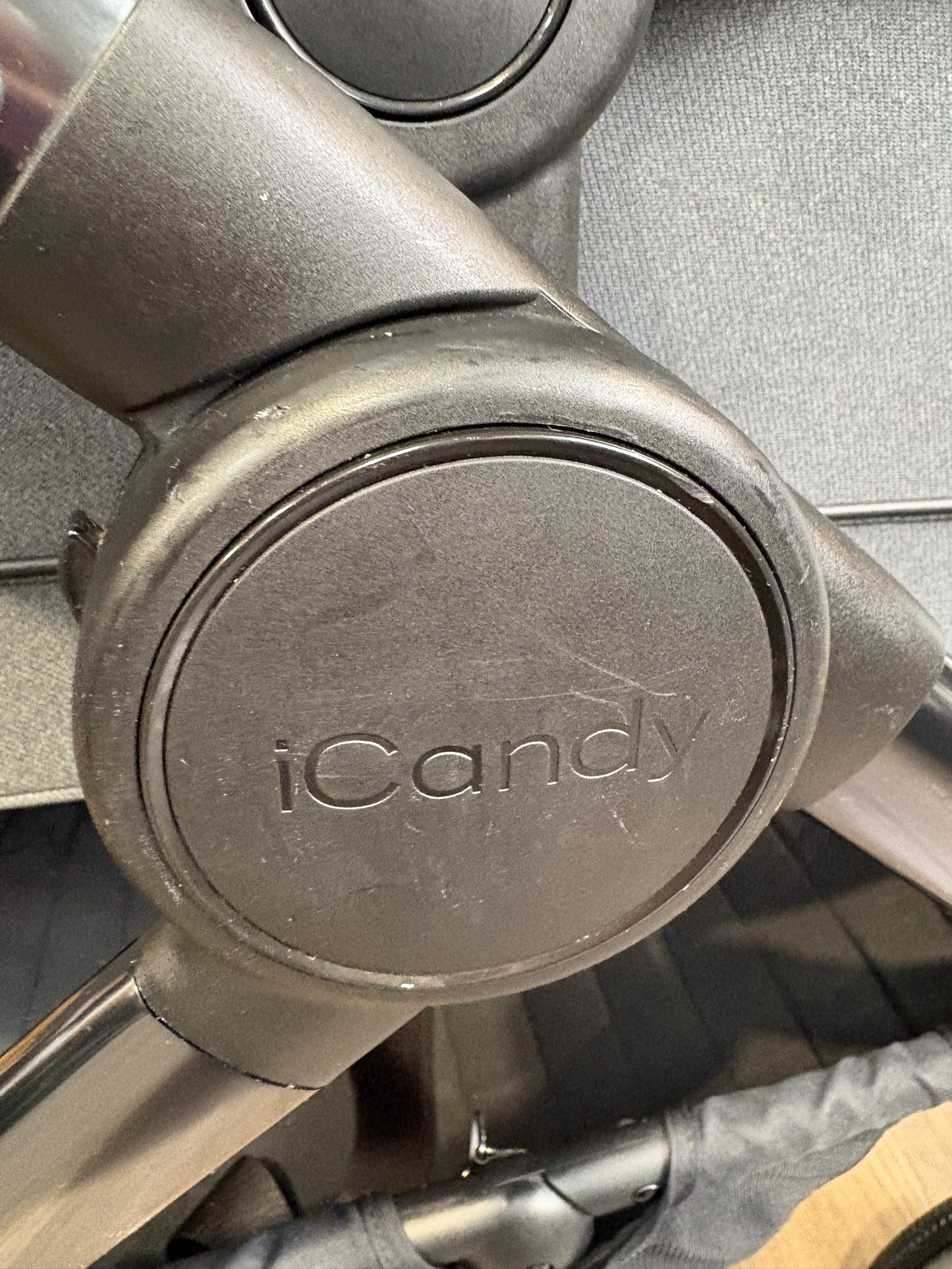 PRE LOVED iCandy Peach 7 Travel System - Dark Grey
