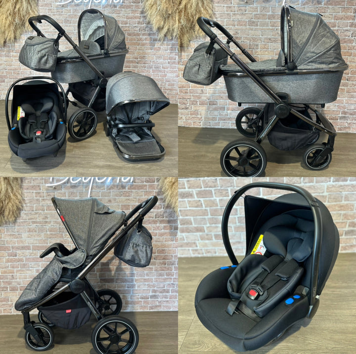 PRE LOVED Venicci Tinum Travel System - Grey