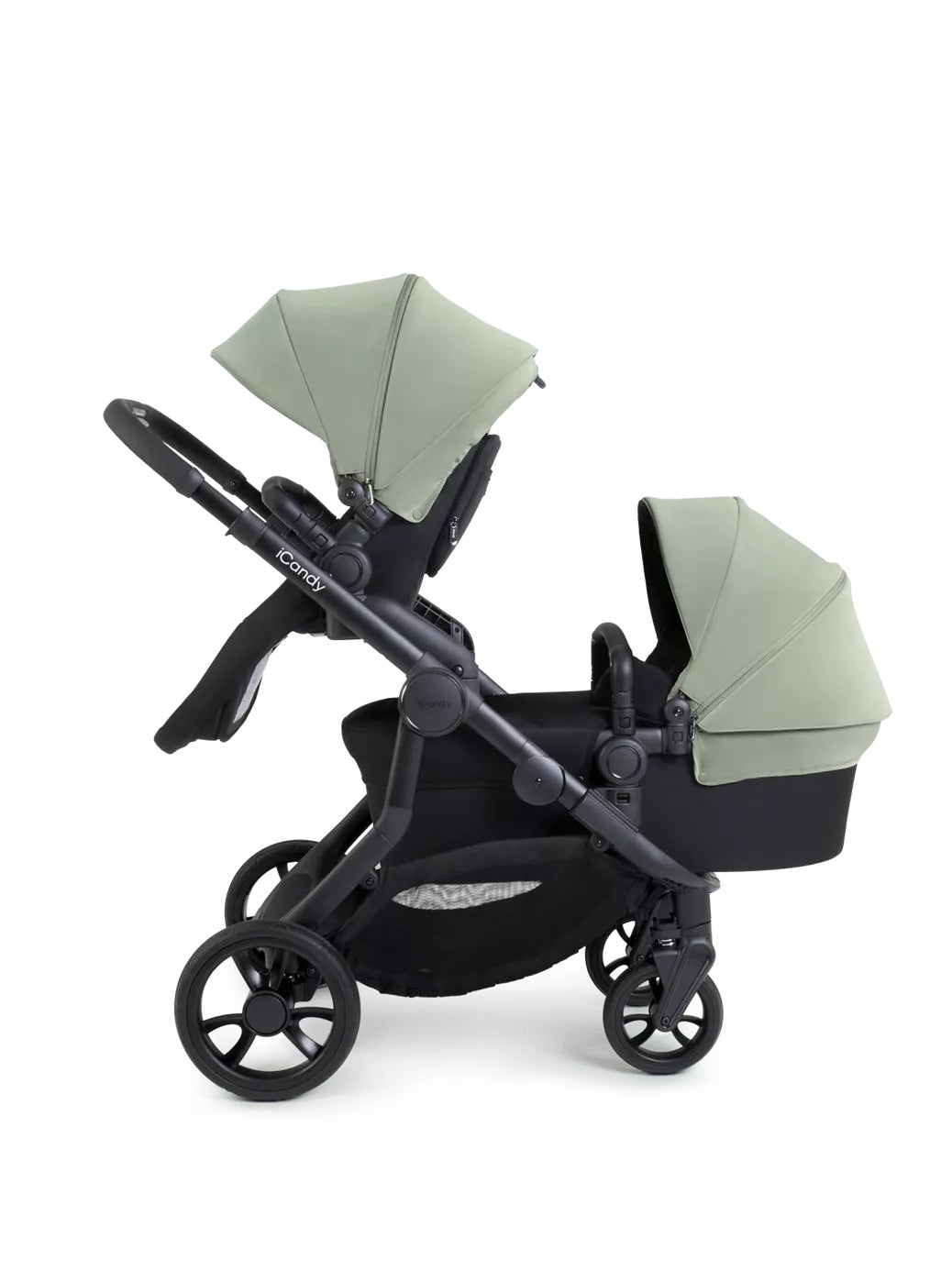 iCandy Orange 4 Double Pushchair Bundle - Pistachio