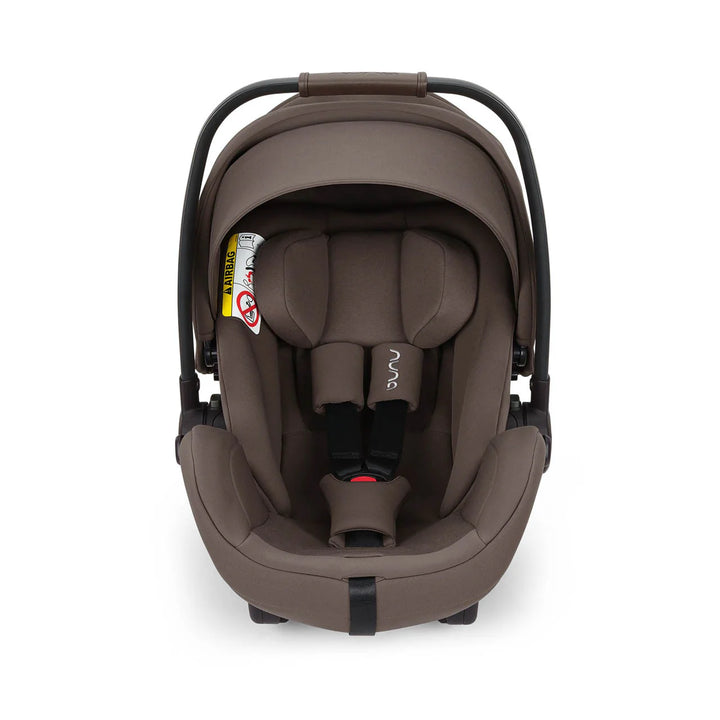 Nuna TRIV Next, LYTL Carrycot, ARRA Flex + Base Curve Travel System - Chestnut