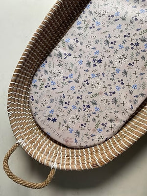 Ralphie Bear Changing Basket Mat Liner - Wildflower