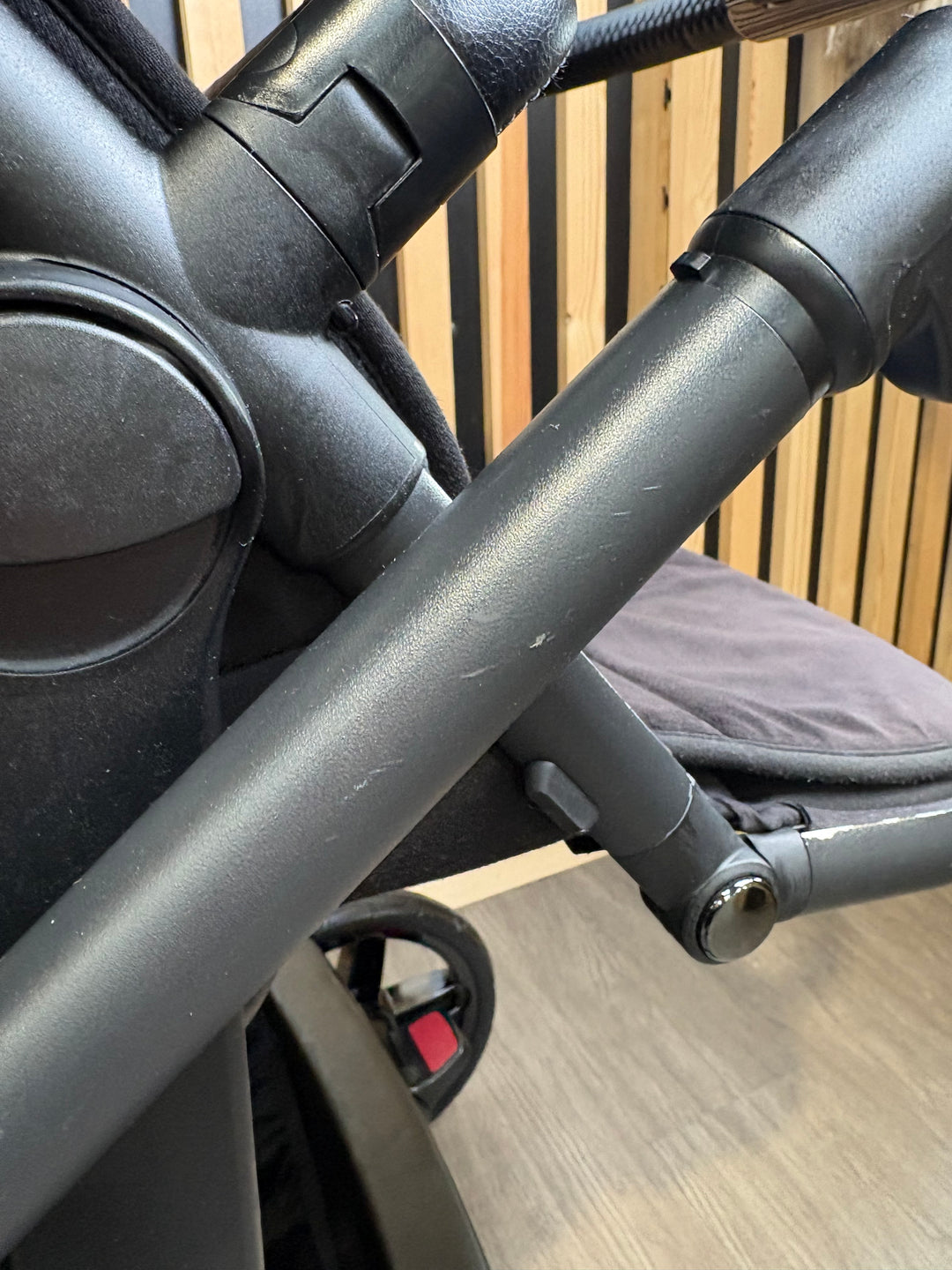 PRE LOVED Silver Cross Wave Double Pushchair - Onyx