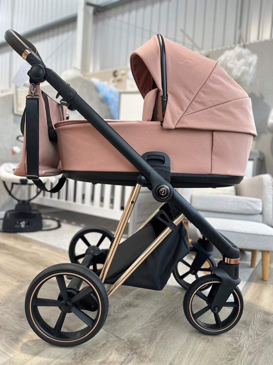 BabyStyle Prestige Vogue Travel System 12 Piece Bundle - Coral/Copper