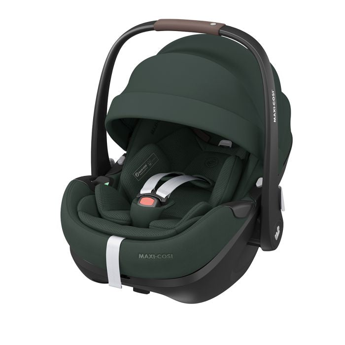 Maxi Cosi Pebble 360 Pro2 Car Seat and Base - Twillic Green