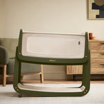 SnuzPod5 Bedside Crib - Olive