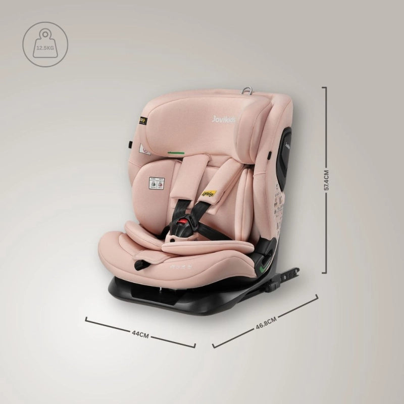 JoviKids Cici TT i-Size Car Seat – Rosewood