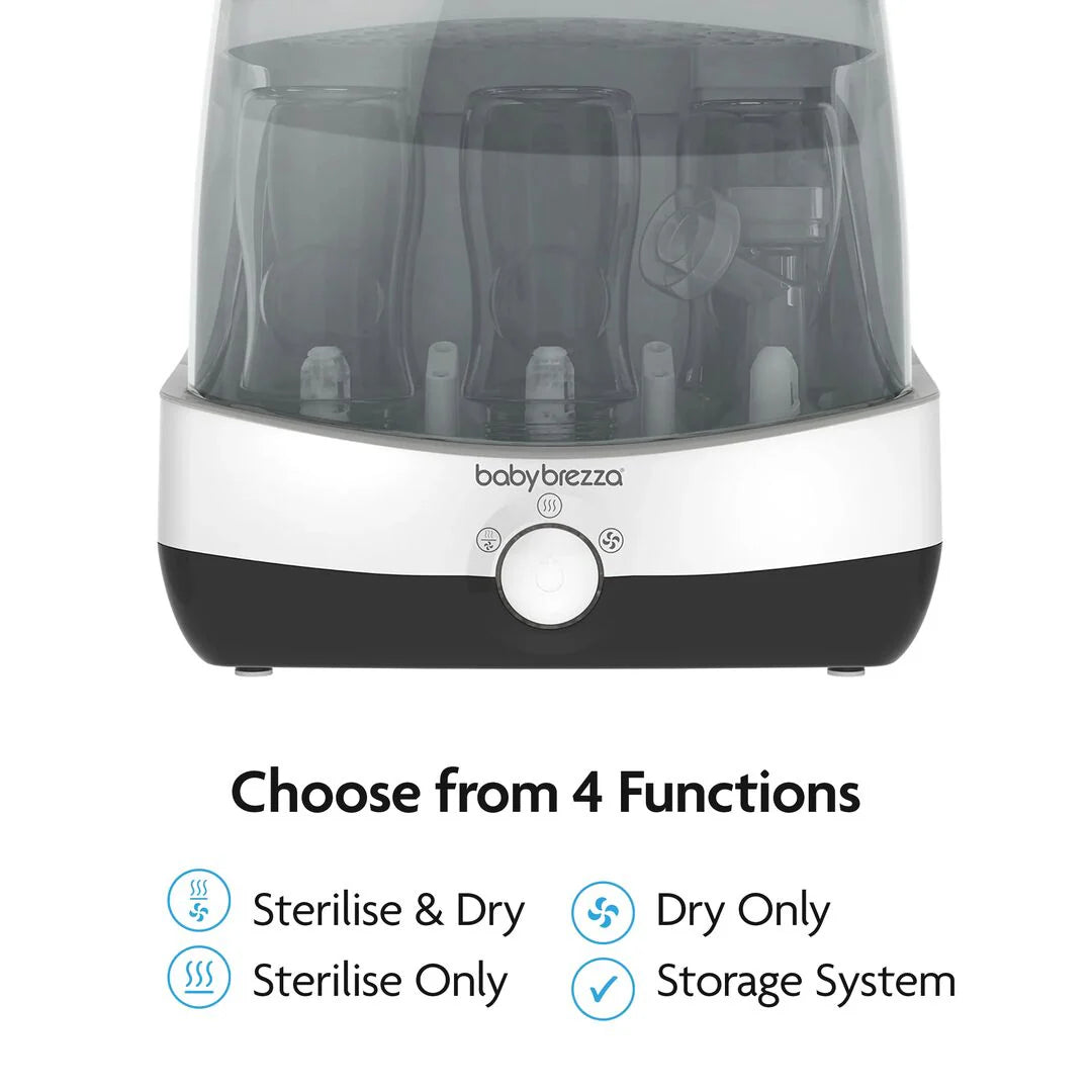 Baby Brezza SuperFast Steriliser-Dryer - White