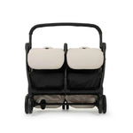 Ickle Bubba Aries Double Autofold Stroller - Stone