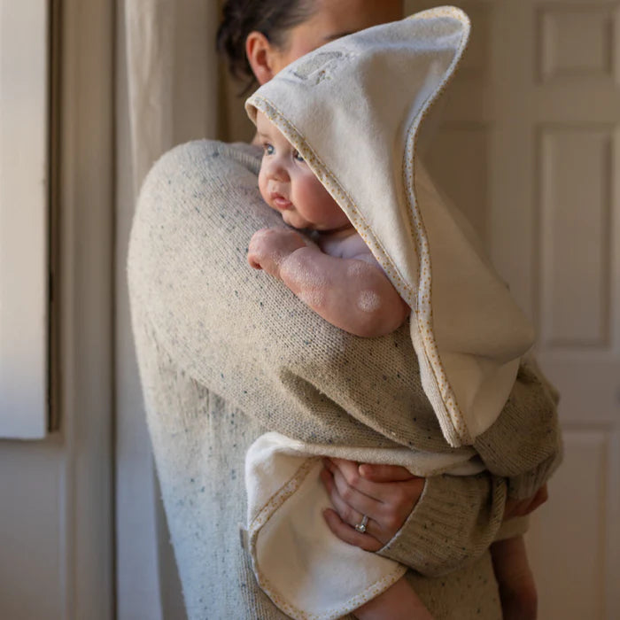 Avery Row Baby Hooded Towel - Wild Chamomile