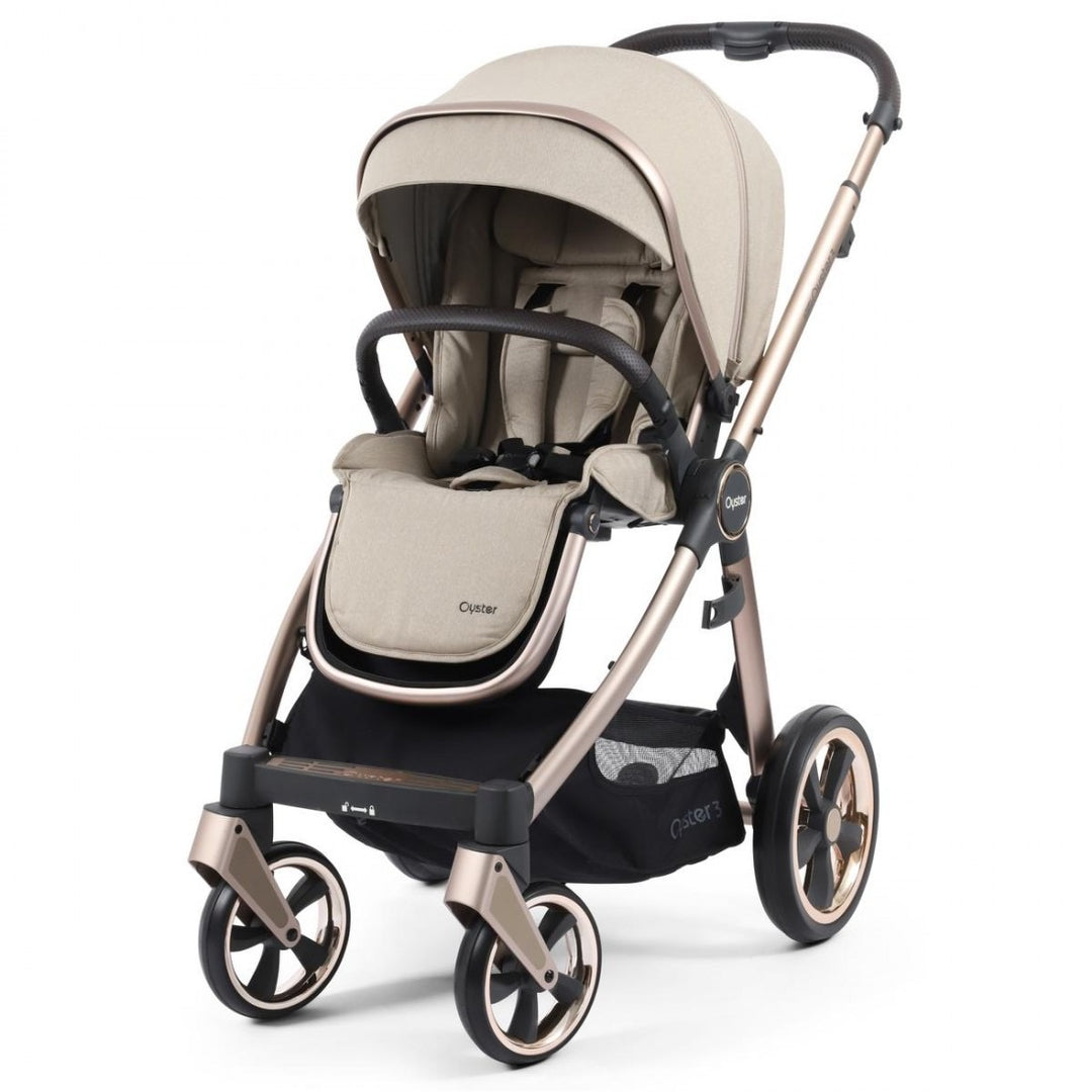 Babystyle Oyster 3 Luxury Travel System Bundle - Creme Brulee