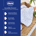 Chicco Next2Me Cotton Forever Cot Sheet 2 Pack - Confetti