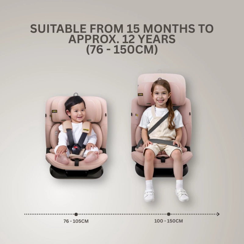 JoviKids Cici TT i-Size Car Seat – Rosewood