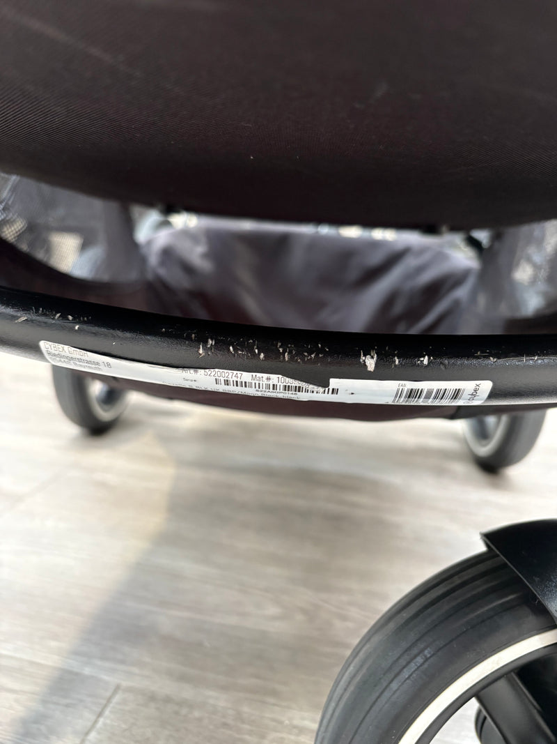 PRE LOVED Cybex Gazelle S Twin Bundle - Moon Black