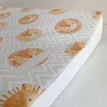 Bobbin & Bumble Anti-Roll Wedge Changing Mat - Lion Print