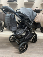 PRE LOVED iCandy Peach 7 Pram, Pushchair + Accessories - Dark Grey